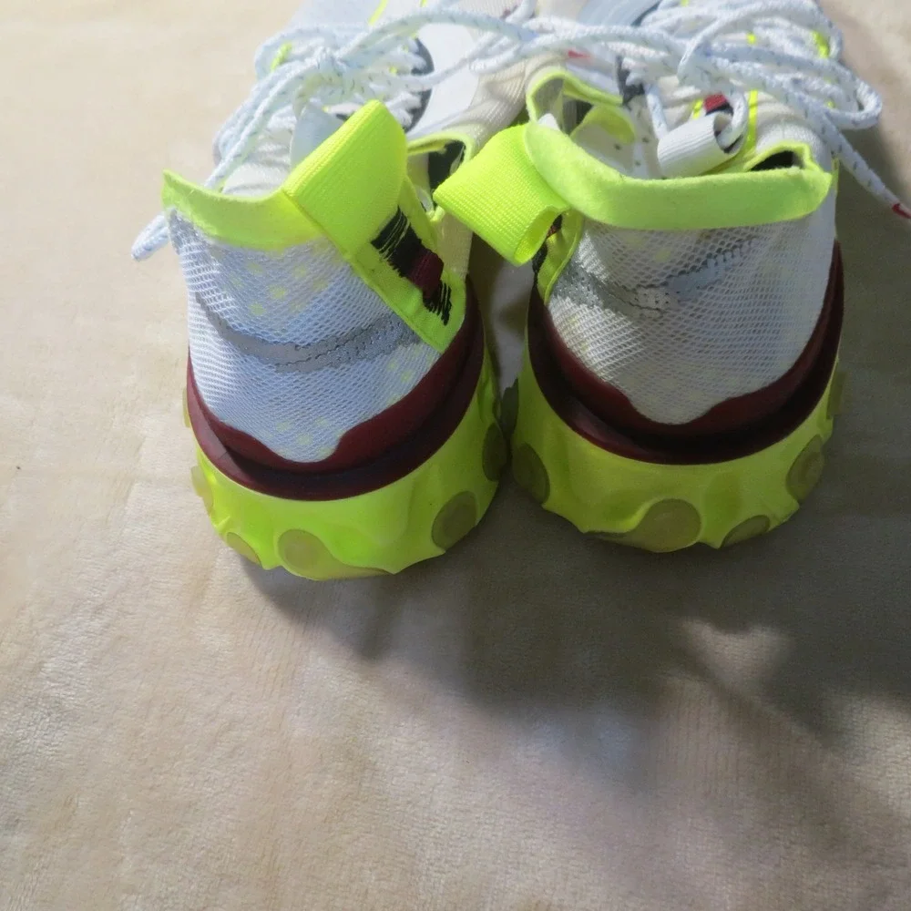 Nike ISPA React Runner WR Ghost Aqua Volt‎ Burgundy AR8503-001 Mens Sneakers